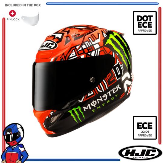 HJC Helmets RPHA 12 Quartararo 2025 MC1