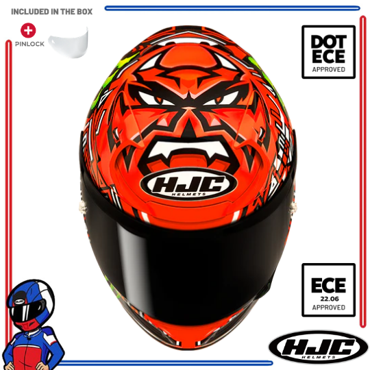 HJC Helmets RPHA 12 Quartararo 2025 MC1