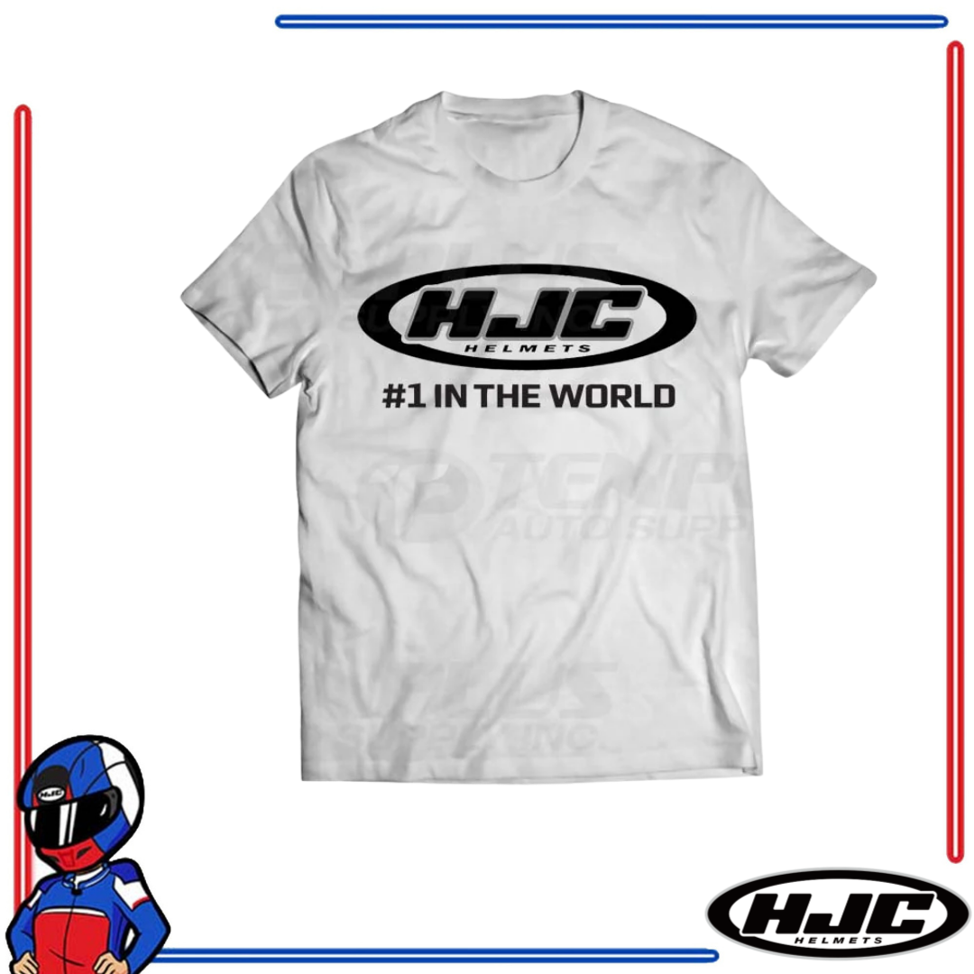 HJC Helmets Official Dri Fit Shirt White