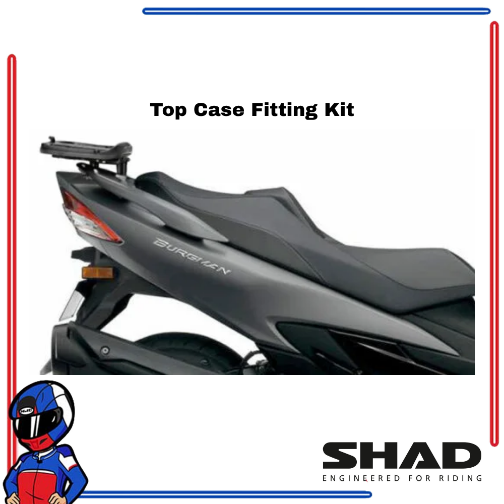 SHAD Top Box Fitting Kit Suzuki Burgman 400 2017-2022