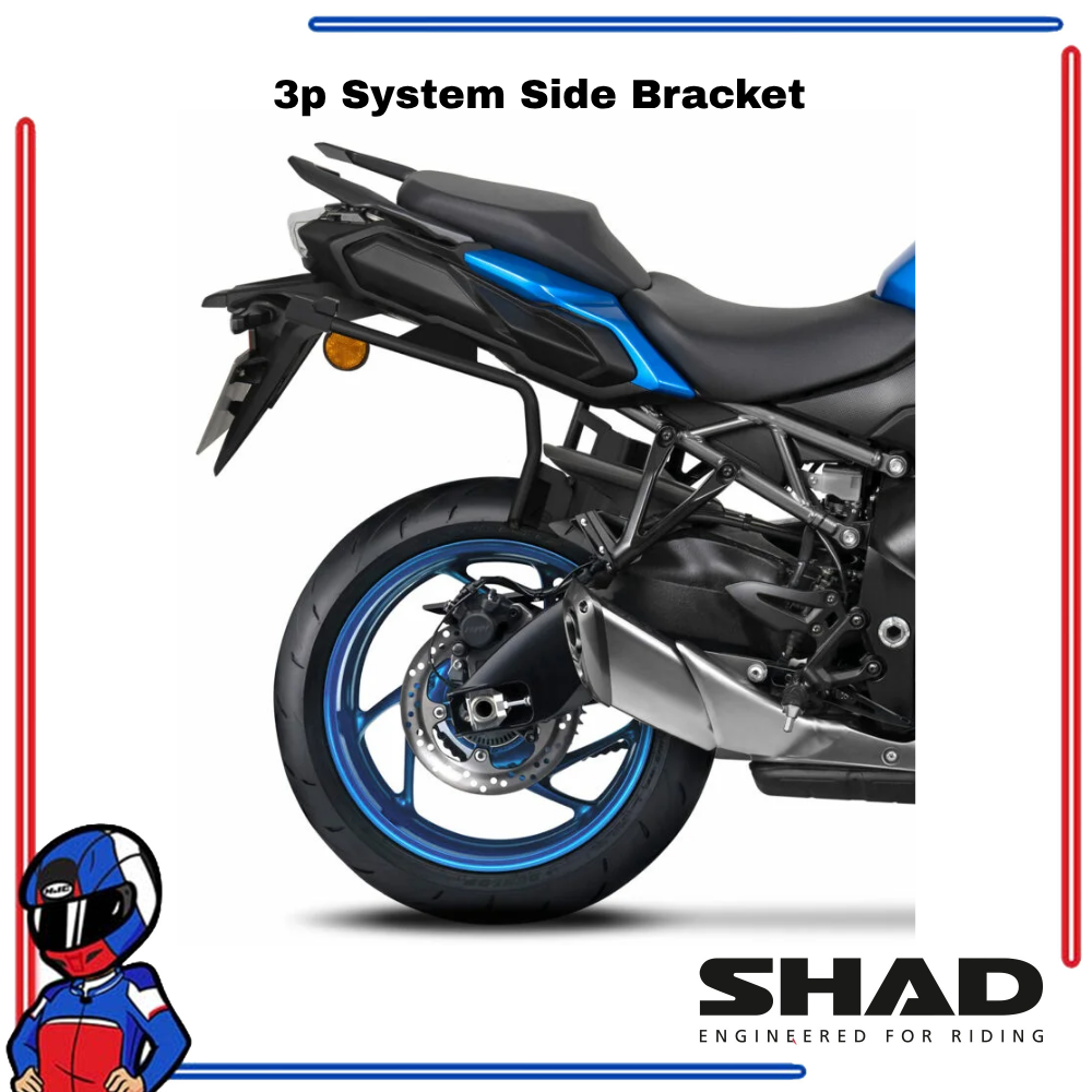 SHAD 3P System Side Bracket Suzuki GSX-S1000 GT 2022-2026