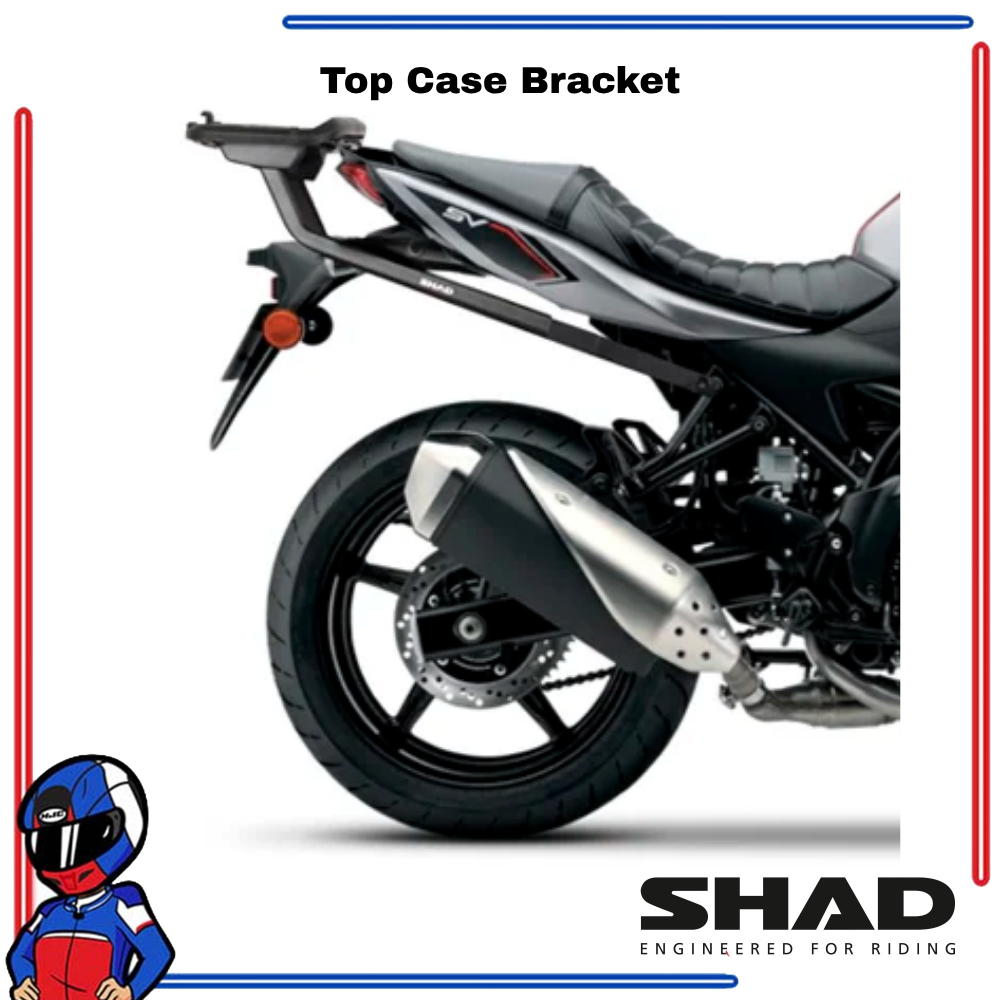 SHAD Top Box Bracket Suzuki SV650; SV650 X 2018-2026