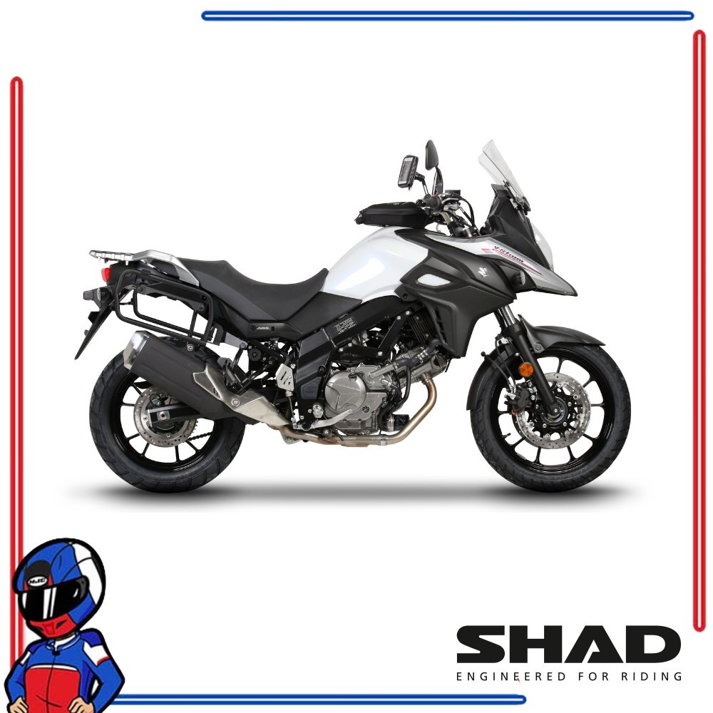 SHAD 4P System Side Bracket Suzuki V-STROM 650/1000/1050 2014-2025