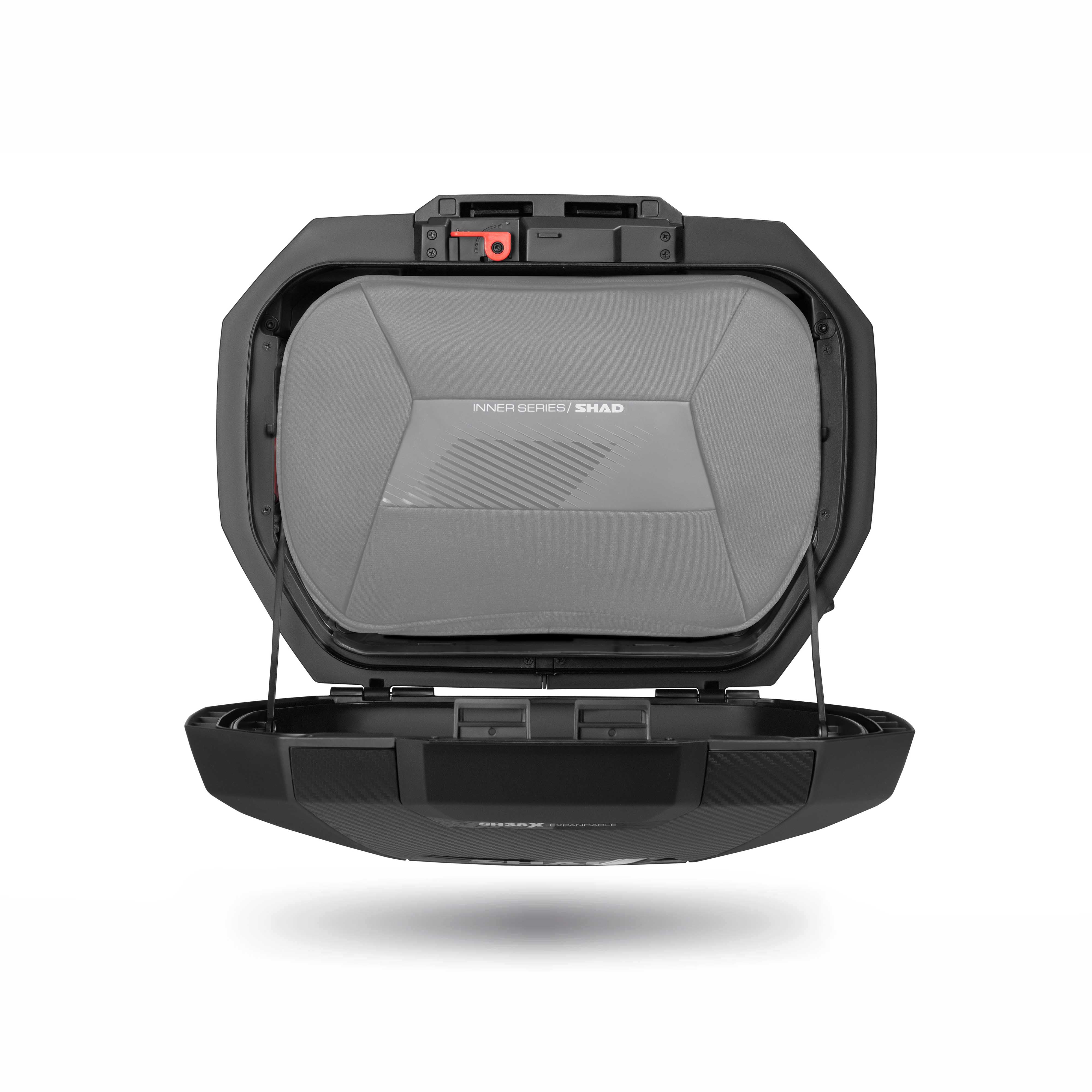 SHAD Motorcycle Expandable Side Cases SH38X Carbon