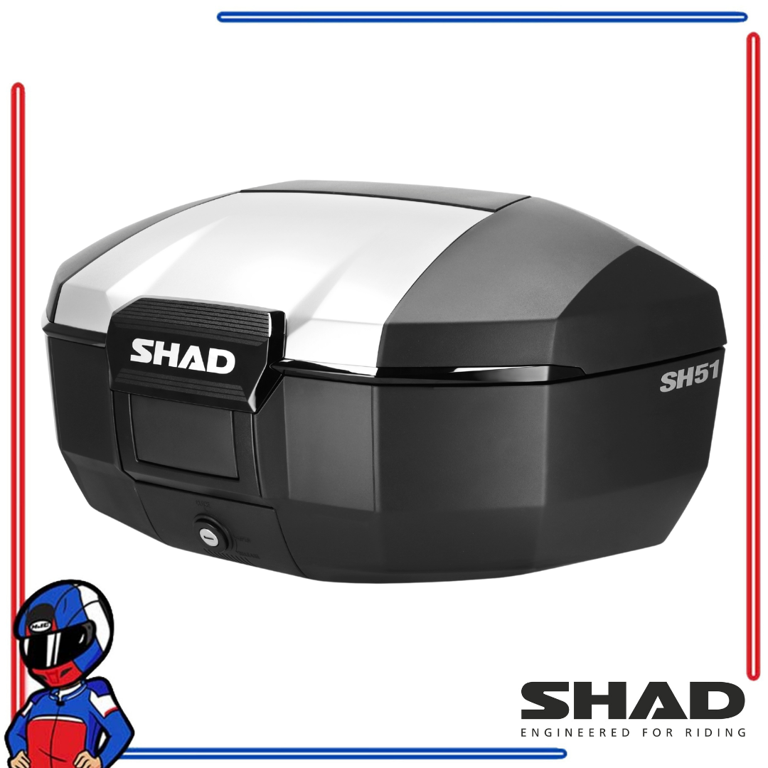 SHAD Motorcycle Box SH51 Aluminum