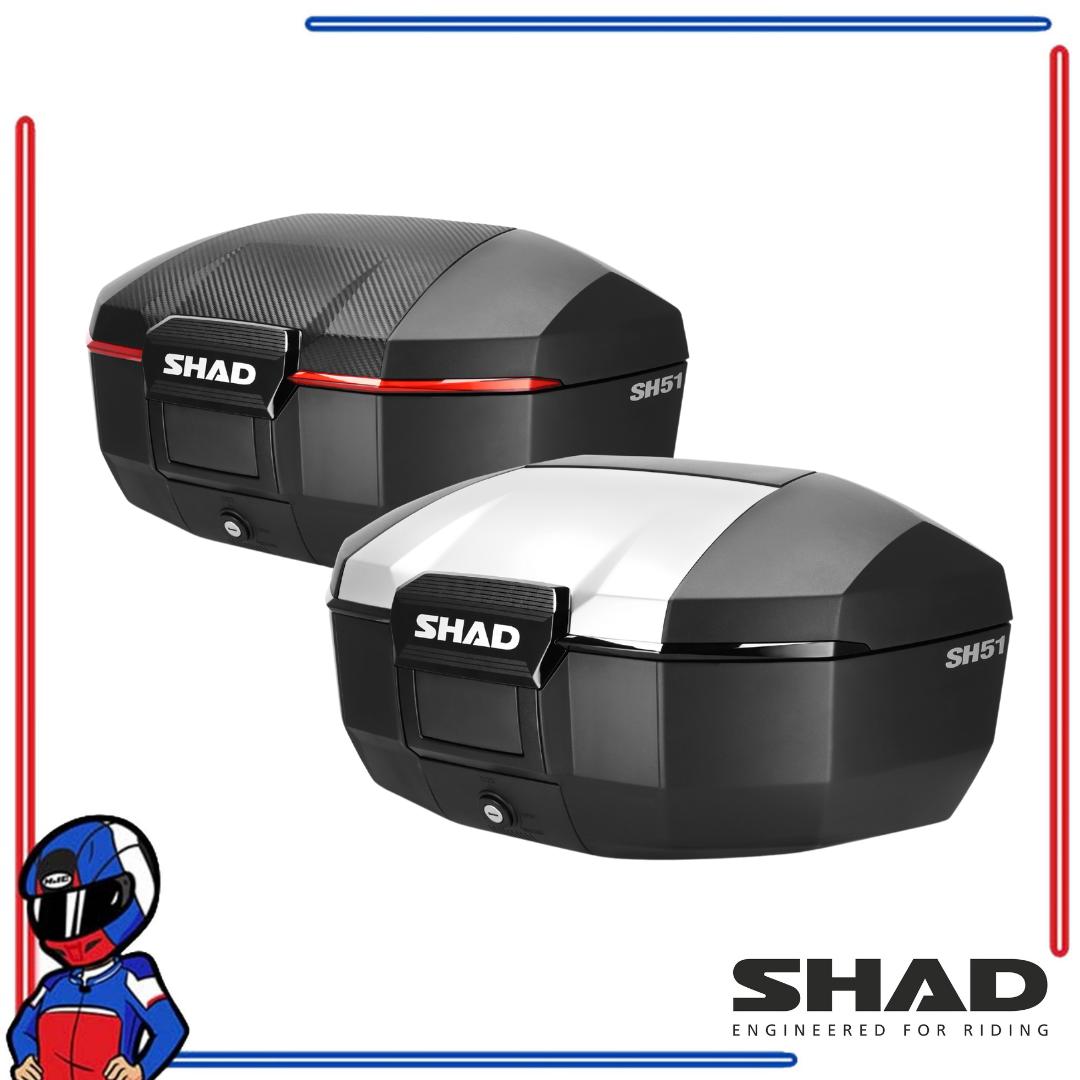 SHAD Motorcycle Box SH51 Aluminum