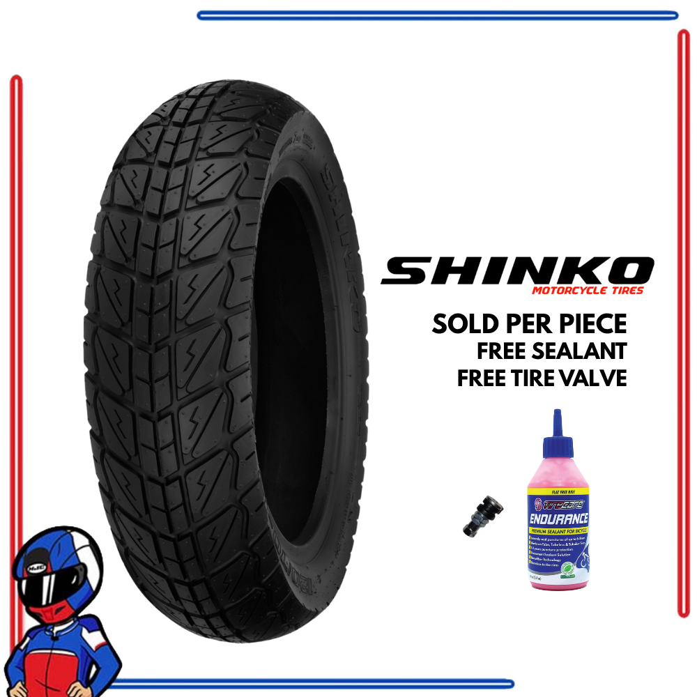 Shinko Motorcycle Tires Scooter SR723 Black Wall Size 10 11 12