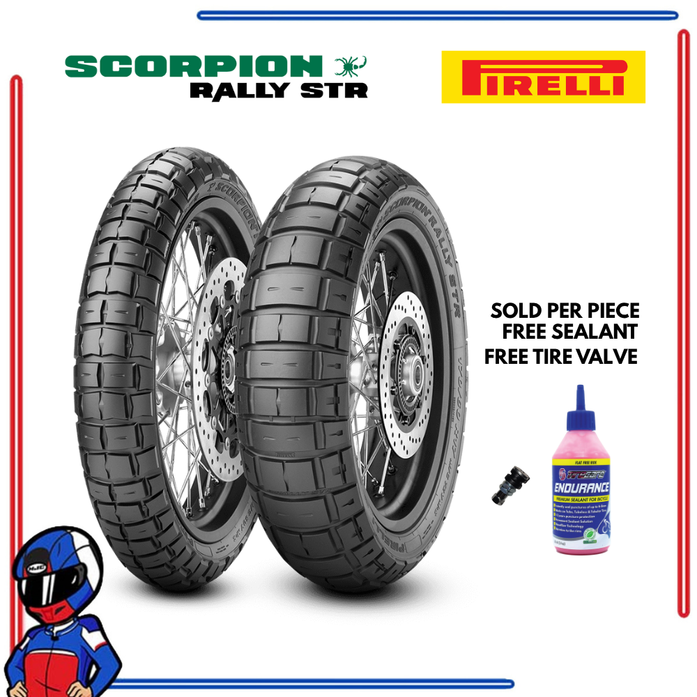Pirelli Tires Scorpion Rally STR 110/80-14; 130/70-13 ADV150; ADV160