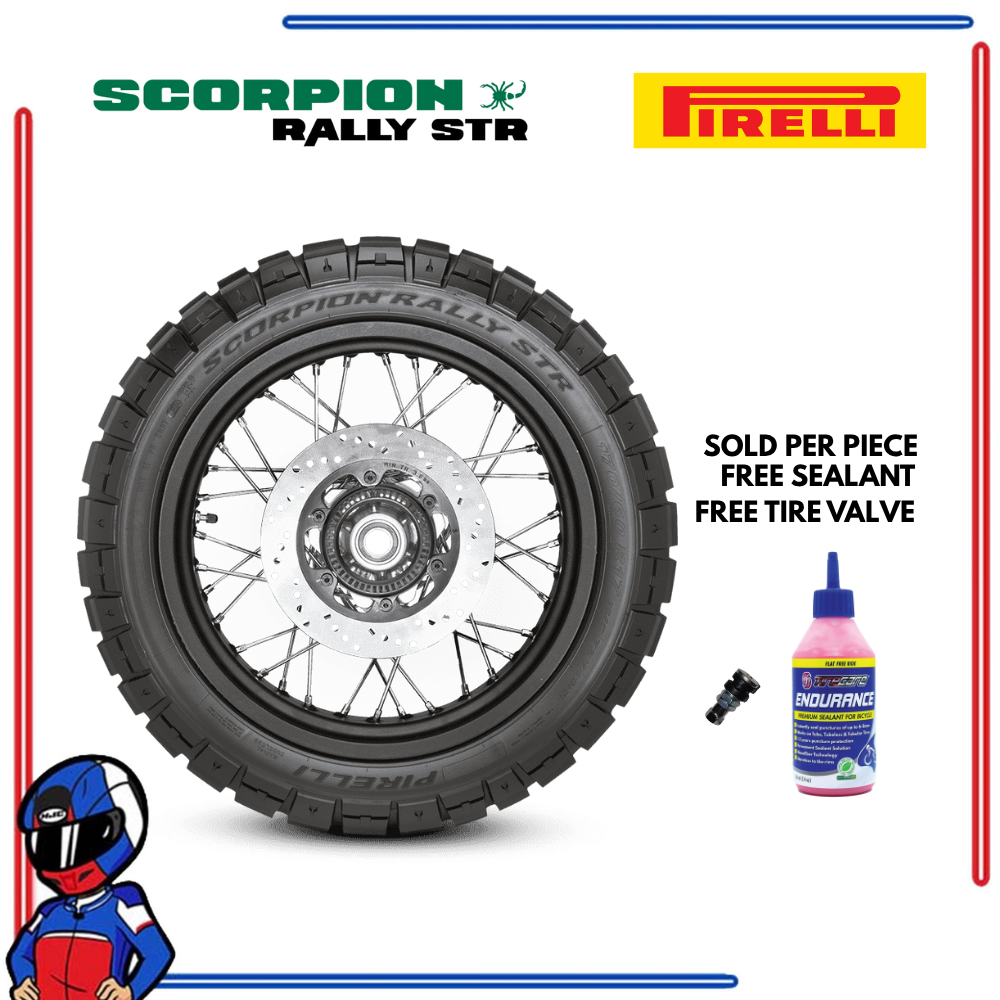 Pirelli Tires Scorpion Rally STR 110/80-14; 130/70-13 ADV150; ADV160