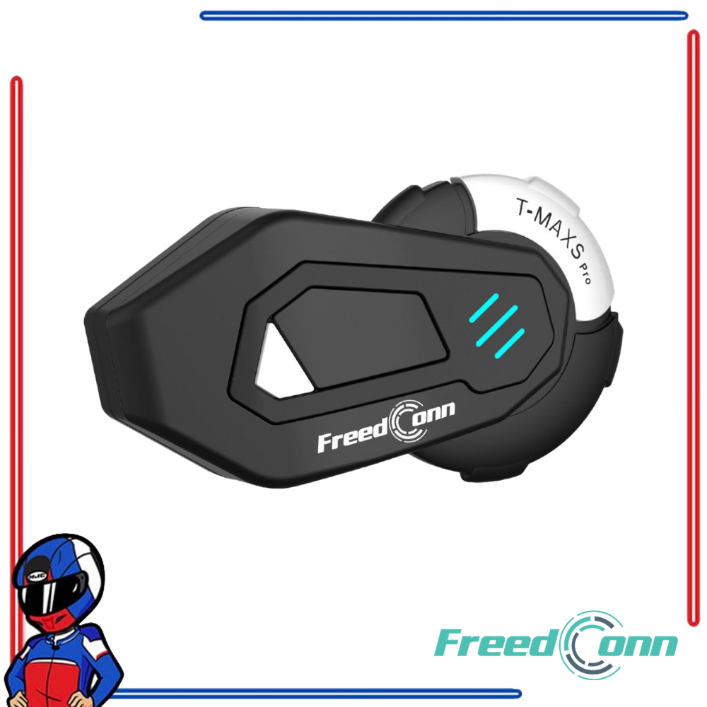FreedConn TMAX-S PRO Motorcycle Helmet Intercom Bluetooth Headset Talking System