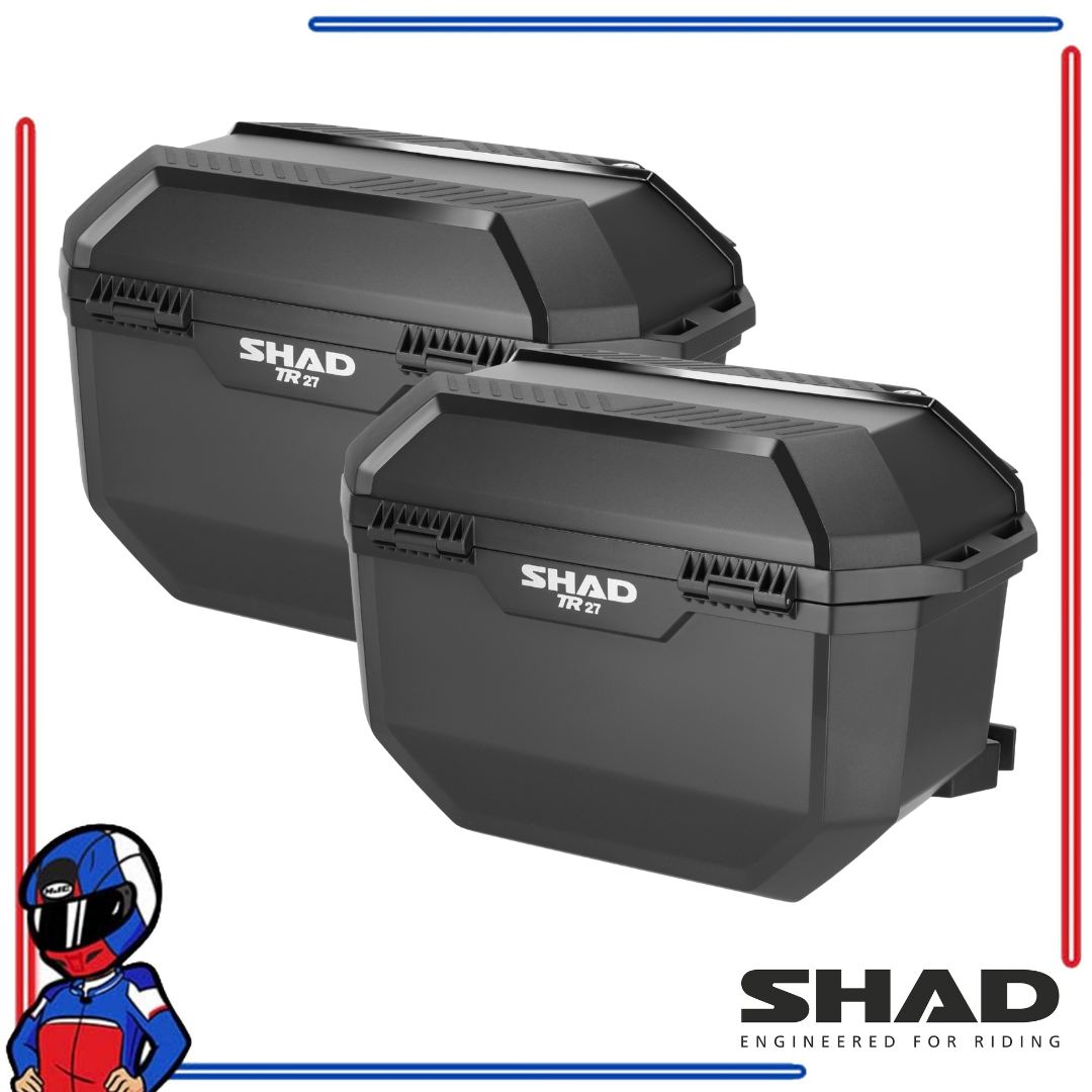 SHAD Motorcycle Box TR27 Side Case Black