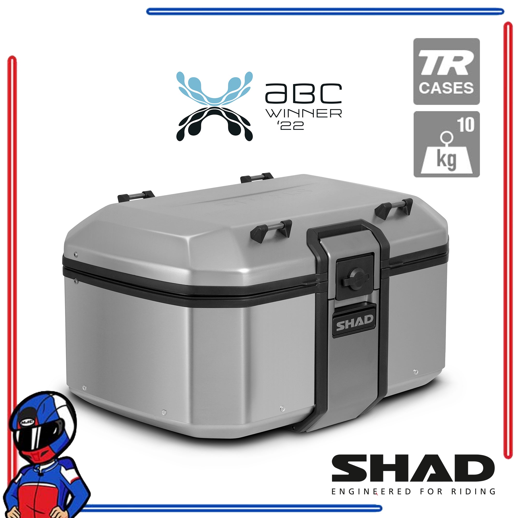 SHAD Motorcycle Terra Top Case TR55