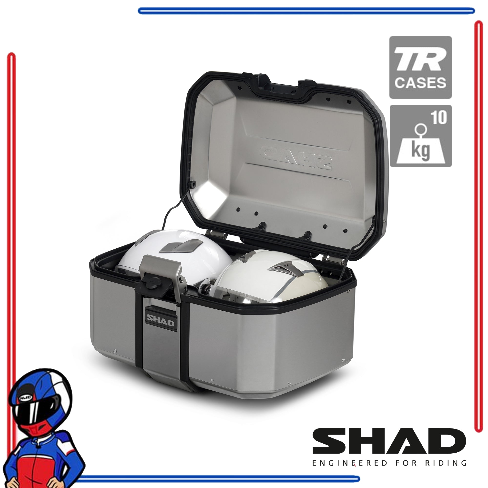 SHAD Motorcycle Terra Top Case TR55