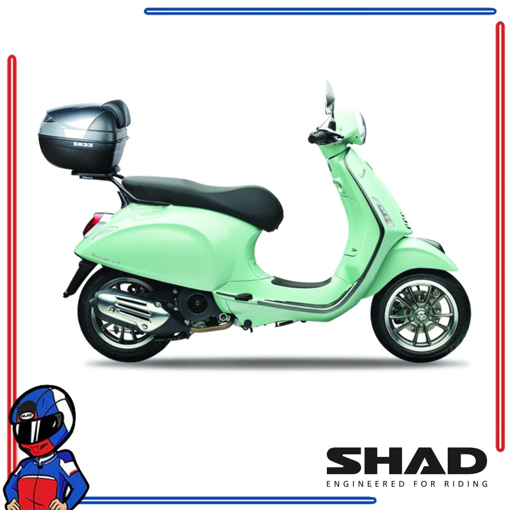 SHAD Motorcycle Box Bracket VESPA Primavera; Sprint; S150