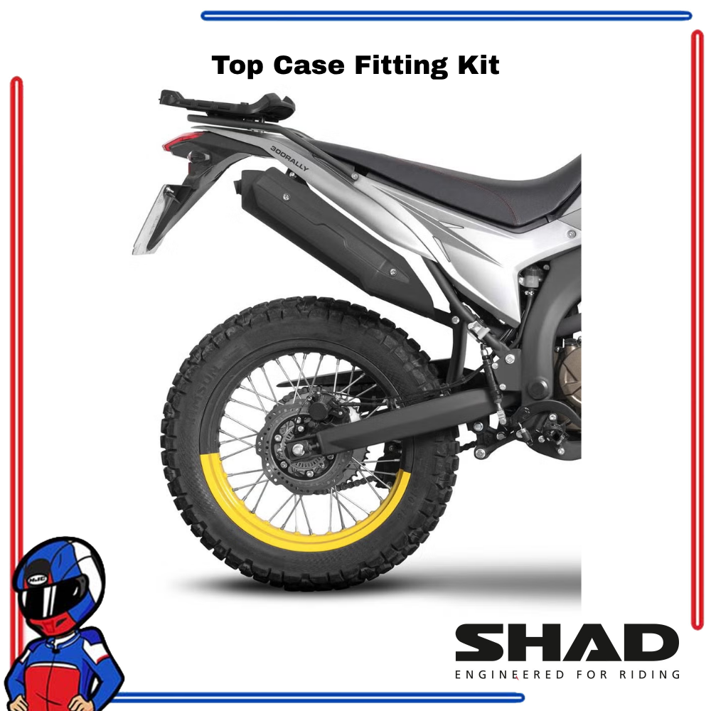 SHAD Top Box Fitting Kit Voge 300 RALLY 2023-2026