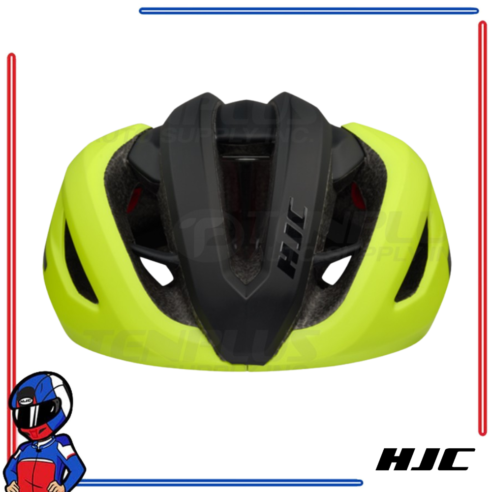 HJC Road Cycling Helmet VALECO MT HiVis Yellow Black