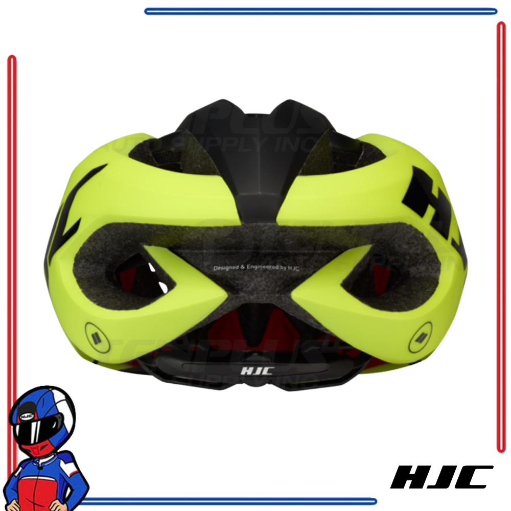HJC Road Cycling Helmet VALECO MT HiVis Yellow Black