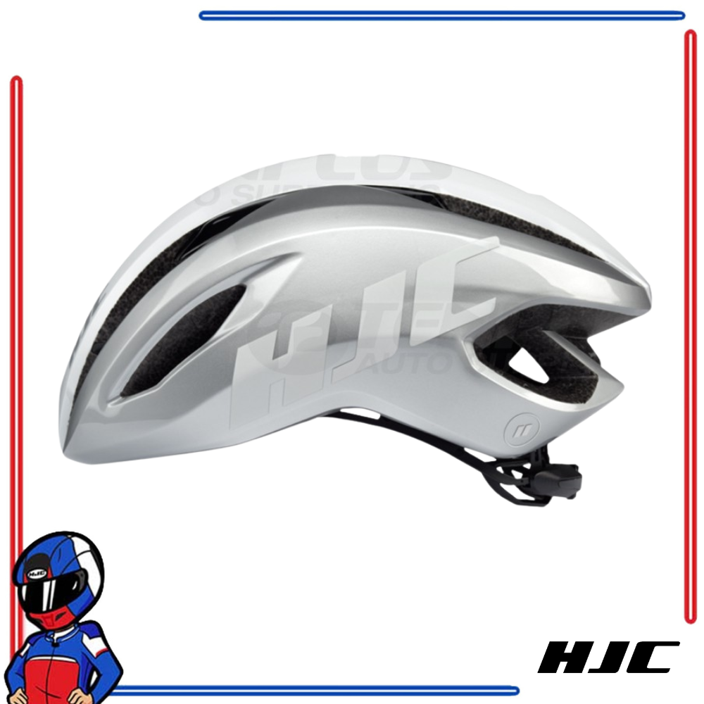HJC Road Cycling Helmet VALECO Silver White
