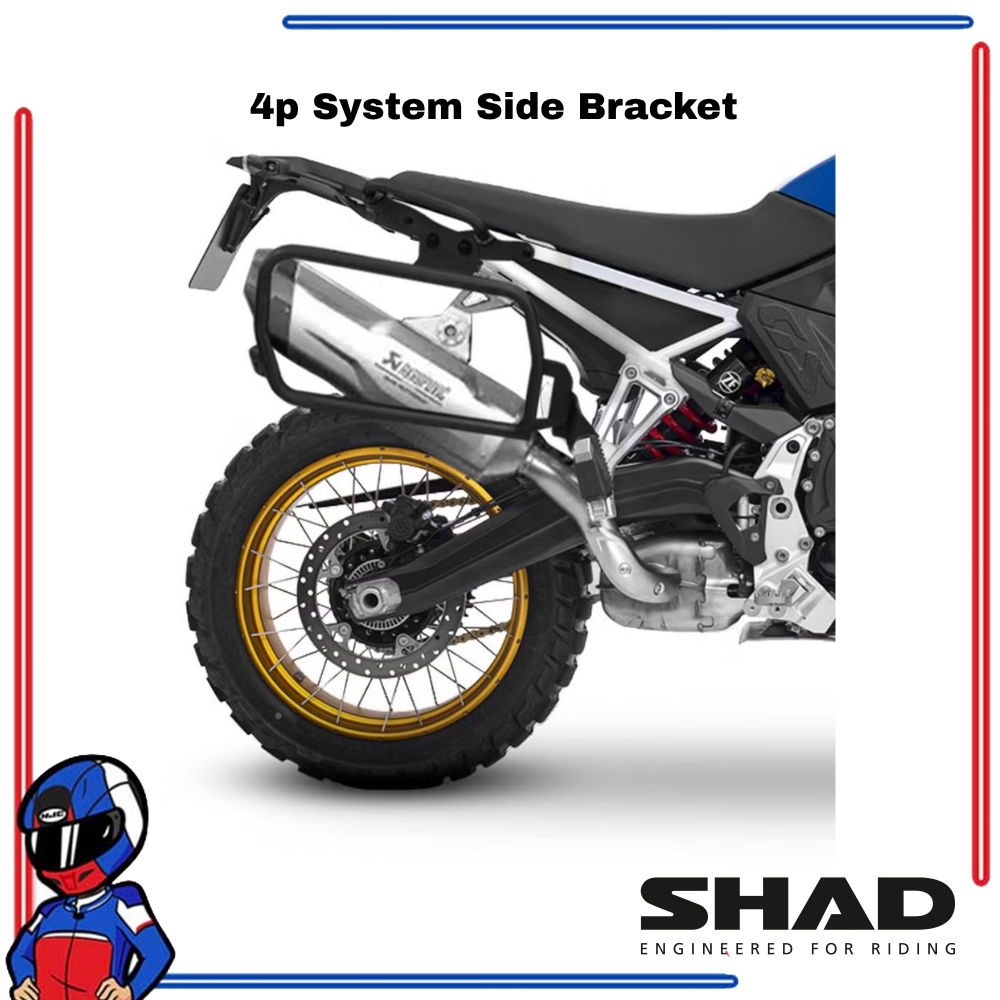 SHAD 4P System Side Bracket BMW F900GS 2024-2025