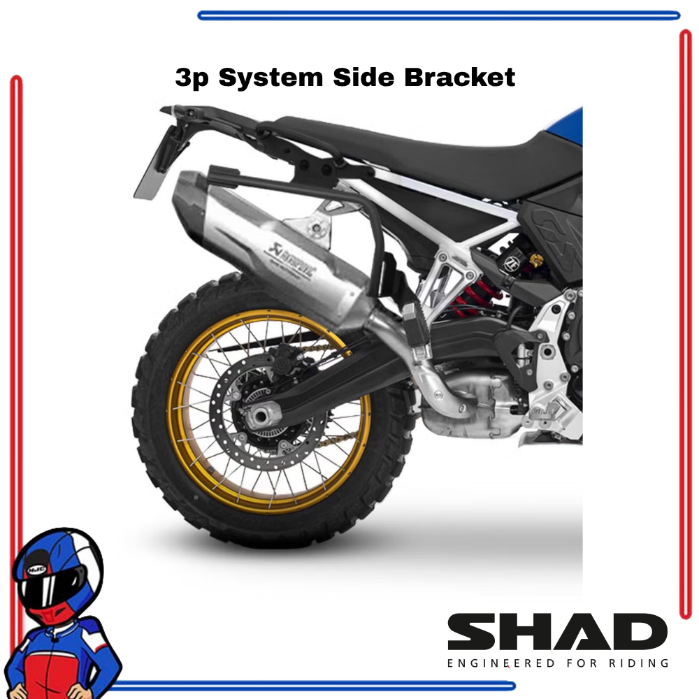 SHAD 3P System Side Bracket BMW F900GS 2024-2025