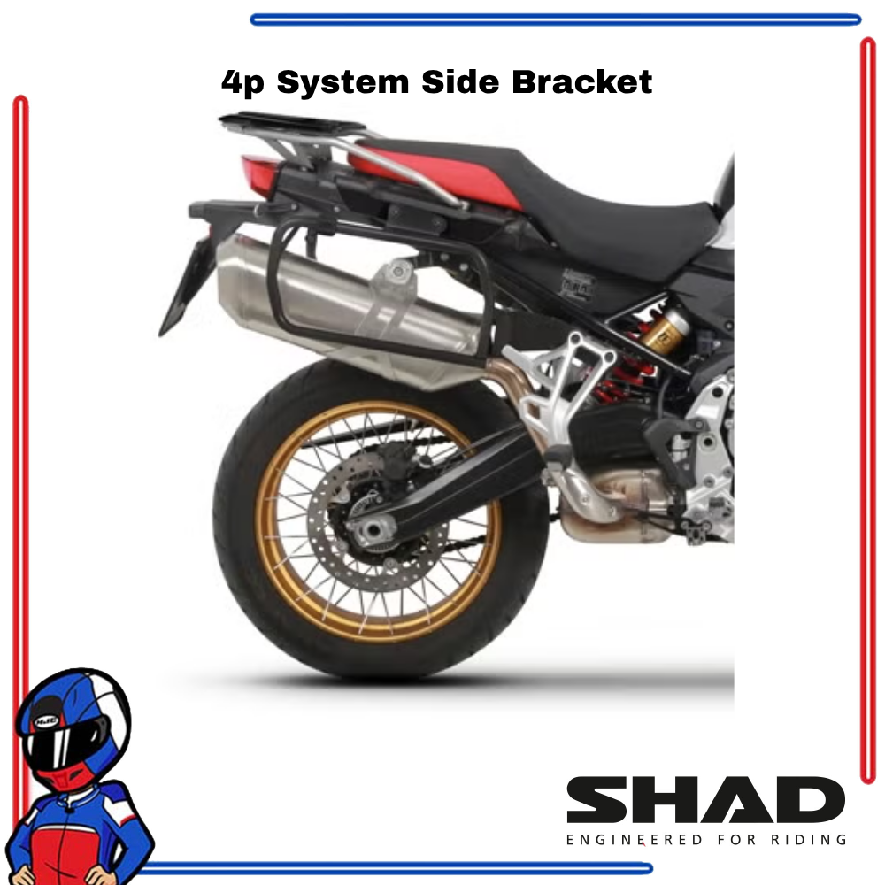 SHAD 4P System Side Bracket BMW F750GS; 850GS 2018-2025