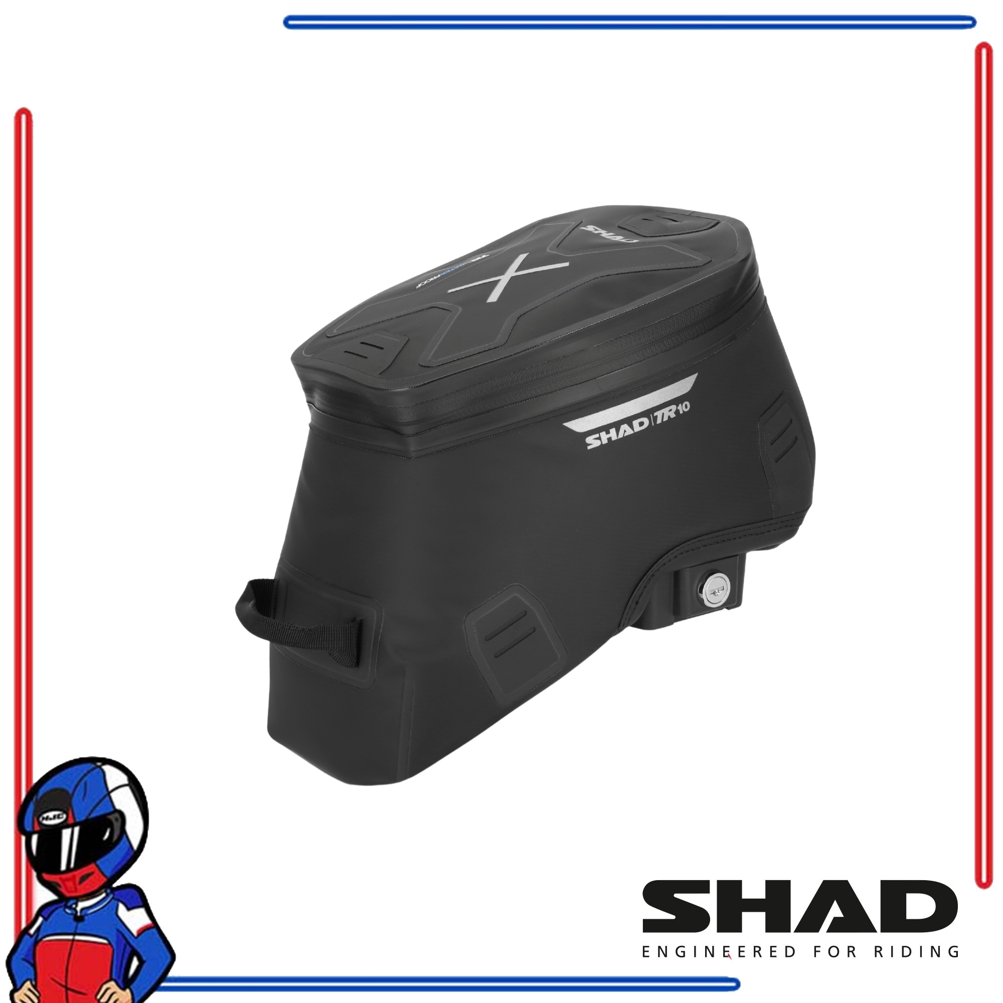 SHAD Click System Waterproof Tank Bag TR10CL