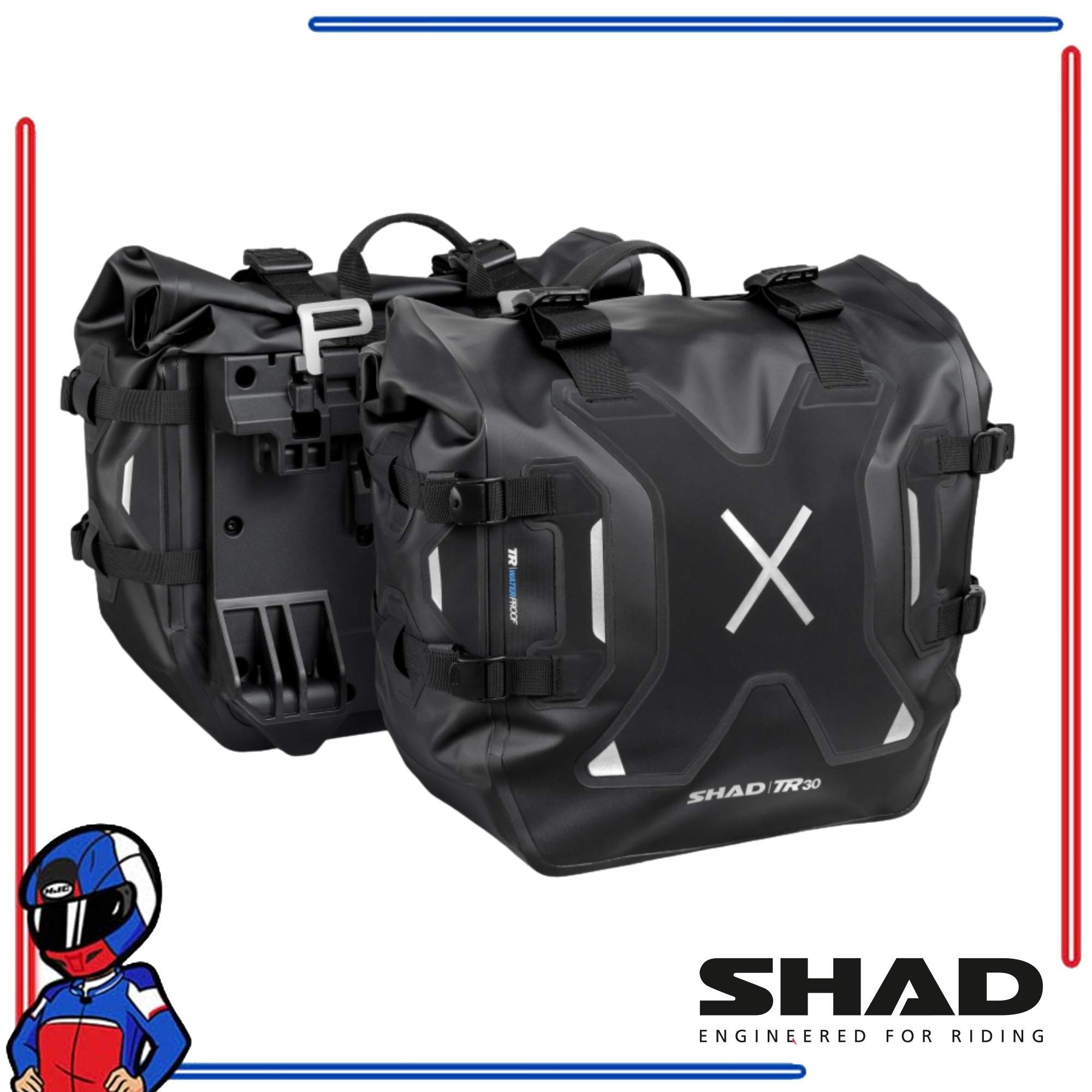 SHAD Terra Waterproof Saddle Bags TR30