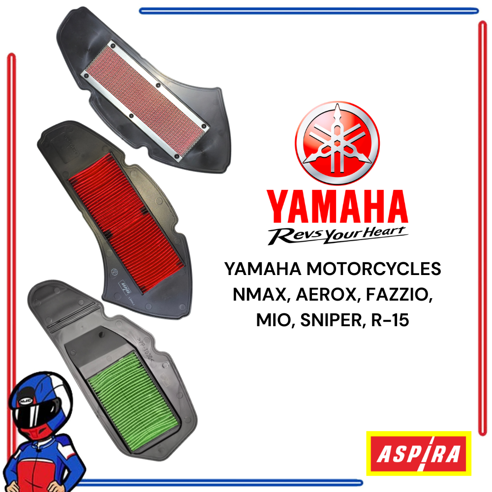 Aspira Element Air Filter Yamaha NMAX; Aerox; Fazzio; Gravis
