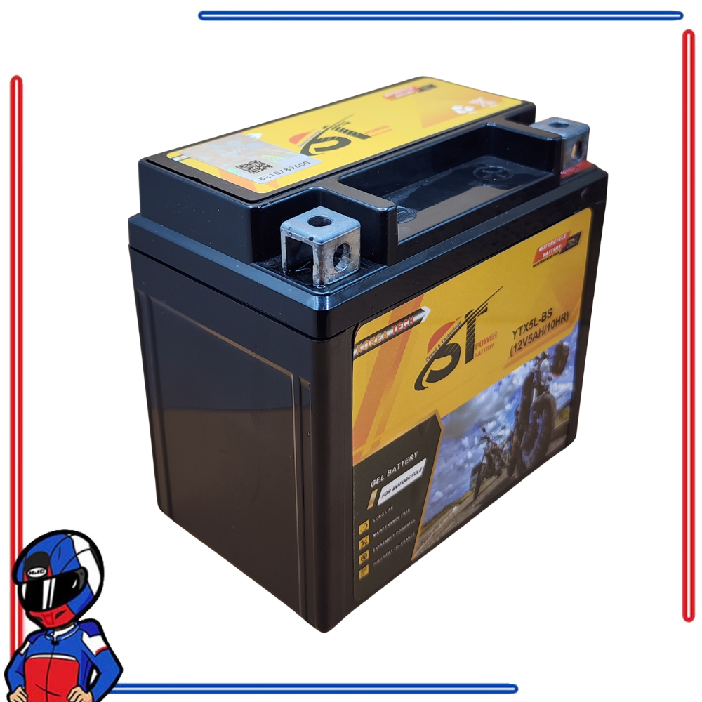 ST Power Motorcycle Battery Gel Type for Honda Rusi Yamaha Kawasaki Suzuki