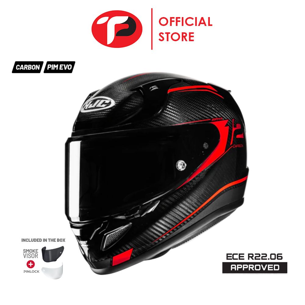 HJC Helmets RPHA 12 Carbon Keres MC1