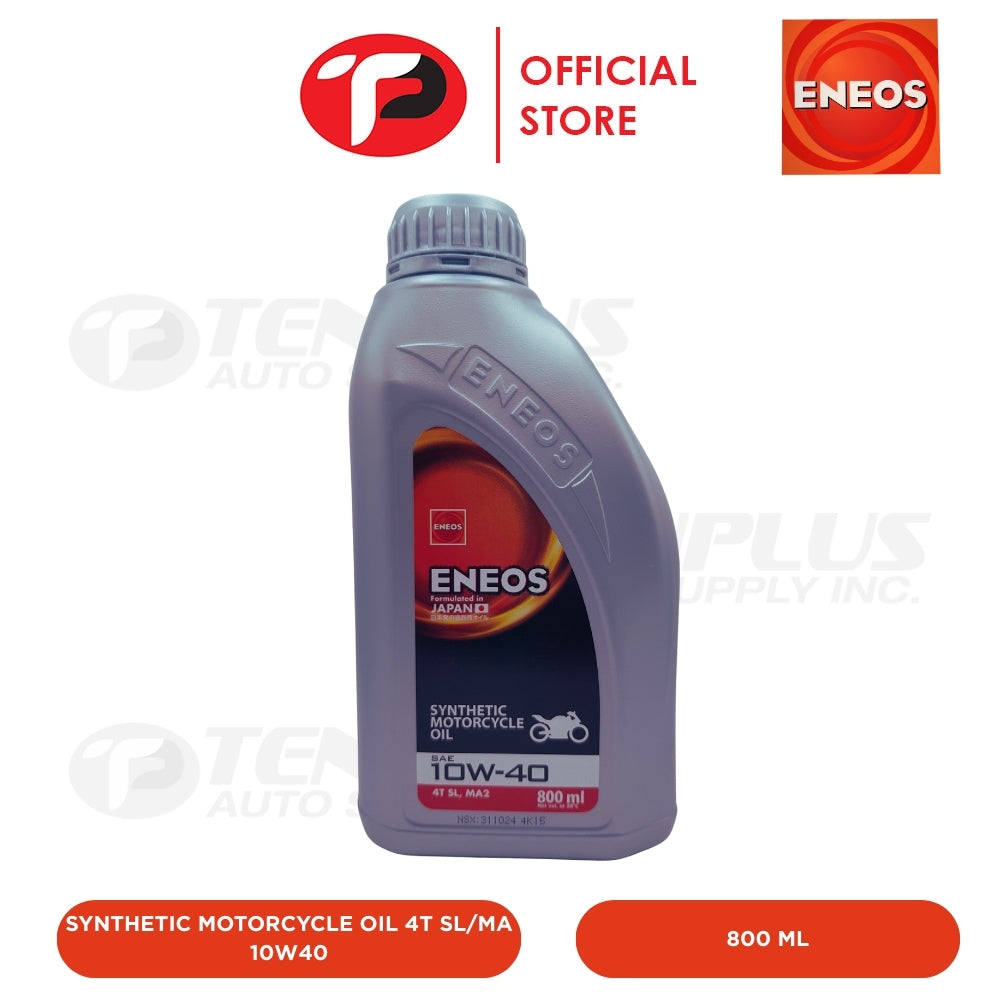 Eneos Synthetic Motorcycle Oil SL/MA 10W40 800ML