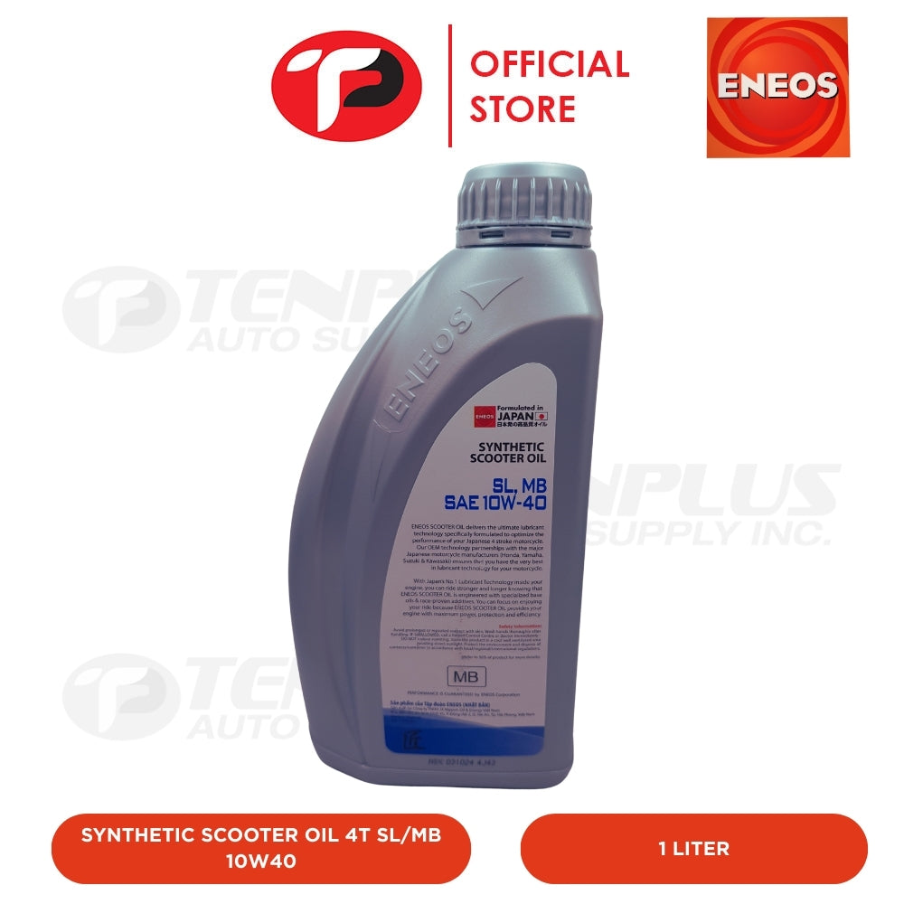Eneos Synthetic Scooter Oil SL/MB 10W40 1L