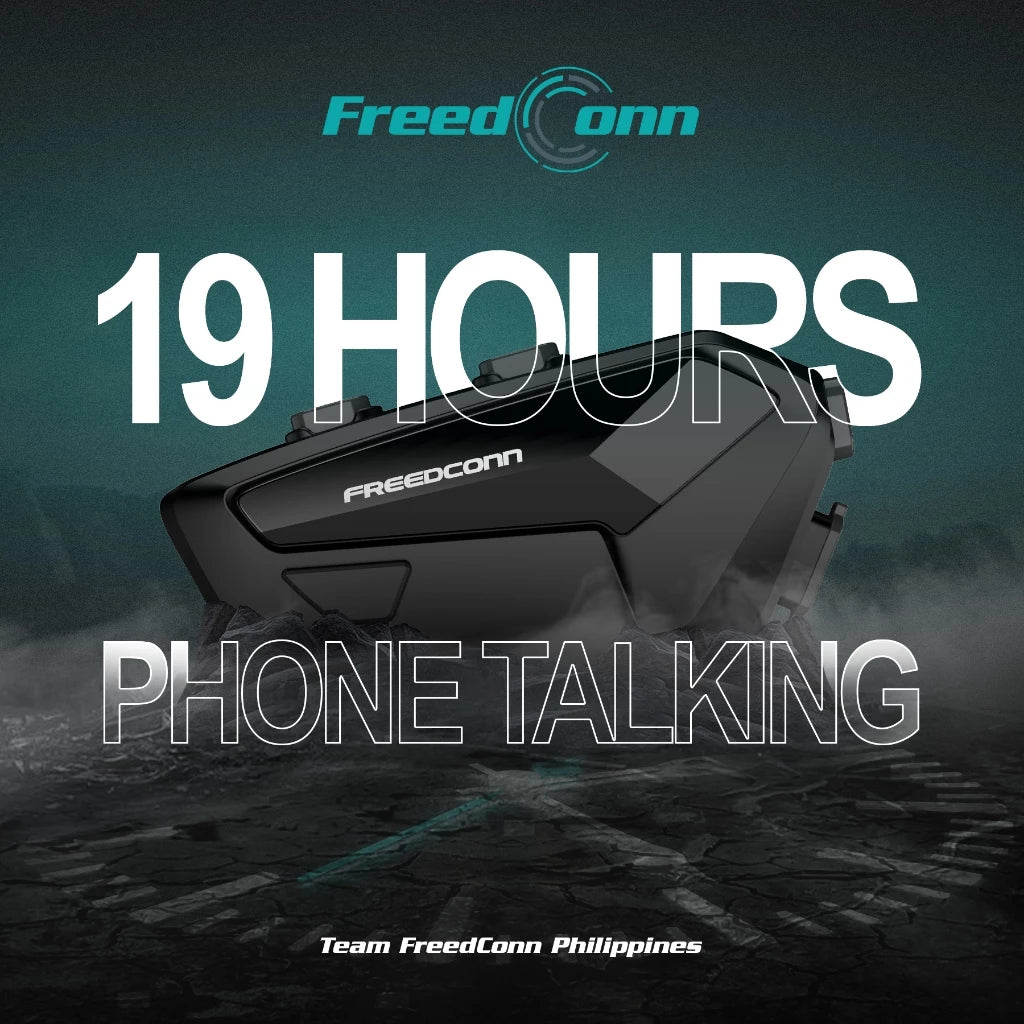 FreedConn FX Plus Motorcycle Helmet Mesh Intercom Headset Talking System