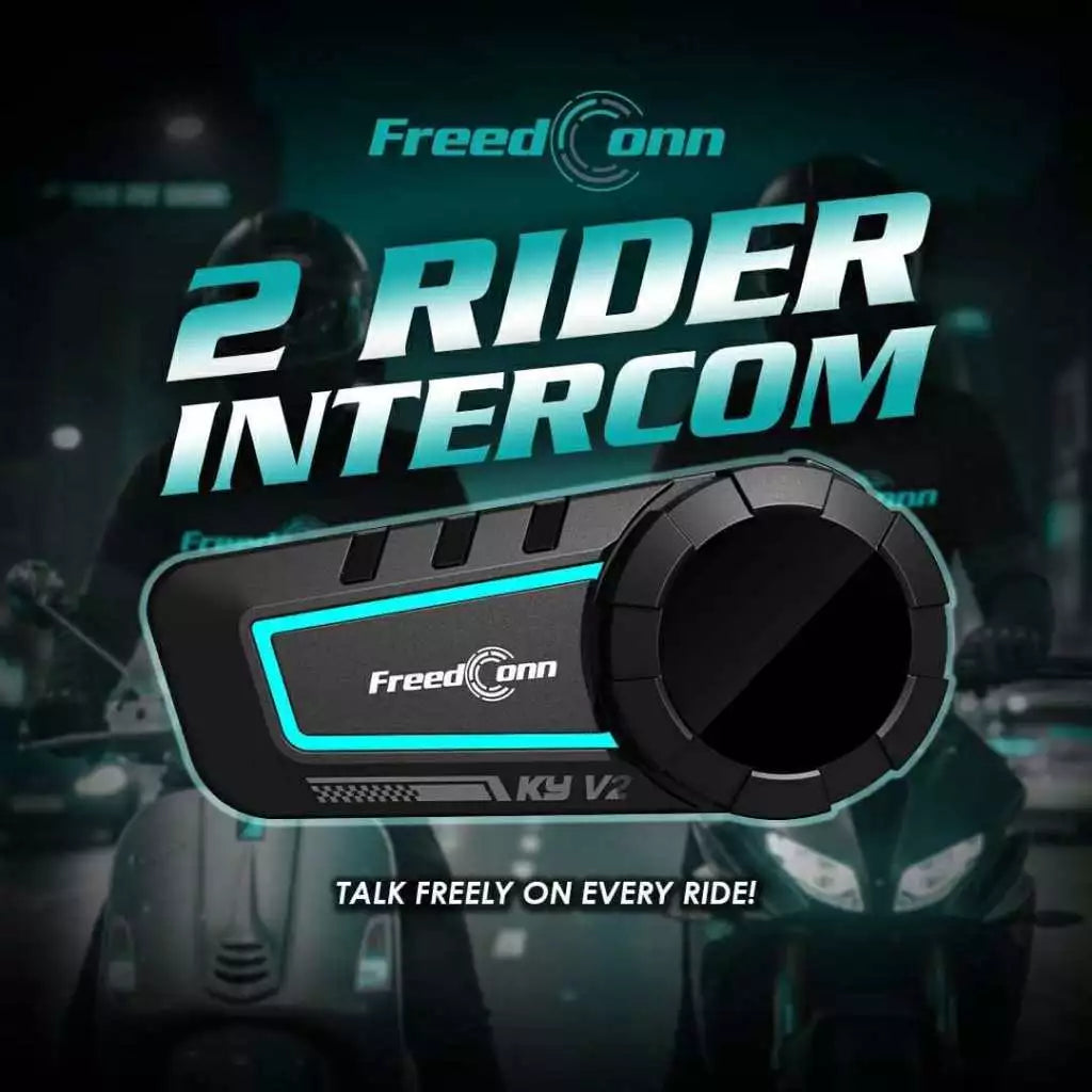 FreedConn KY V2 Motorcycle Helmet Bluetooth Intercom