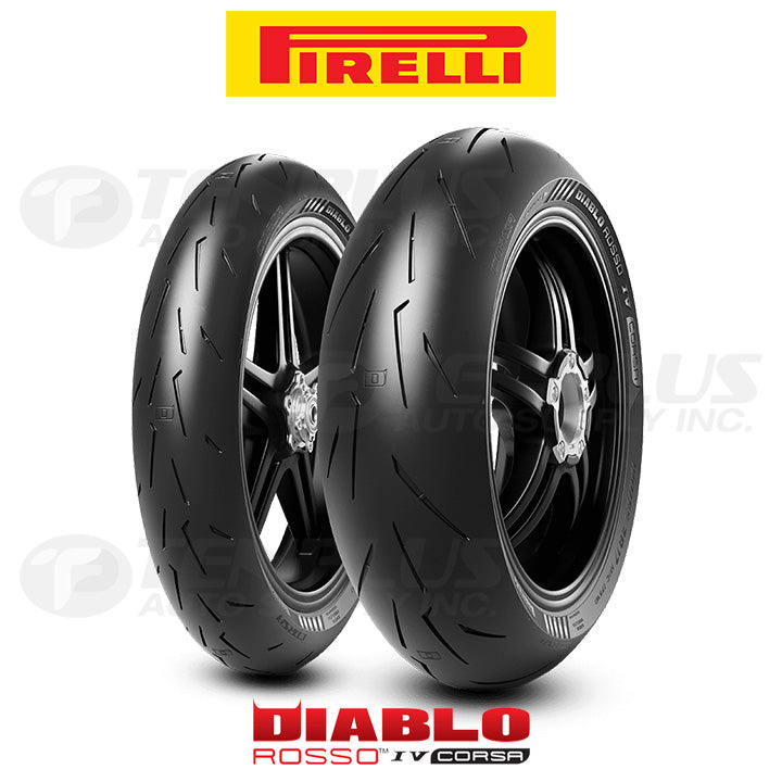 Pirelli Tires Diablo Rosso IV Corsa 180/60ZR17