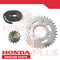 Honda Genuine Parts Chain and Sprocket Kit for Honda TMX125 Alpha