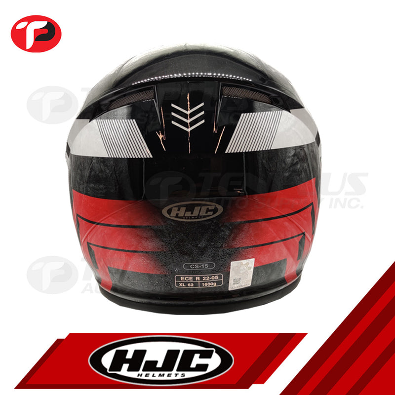 Motorcycle Helmet HJC Cs-15 Trion Mc1 Black Red Helmet Casque Integral Helm
