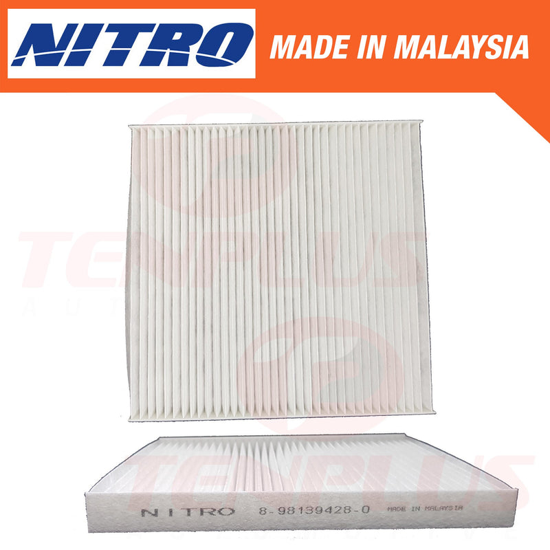 Nitro Cabin Filter Isuzu D-Max 2014-2019; MU-X 2014-2019