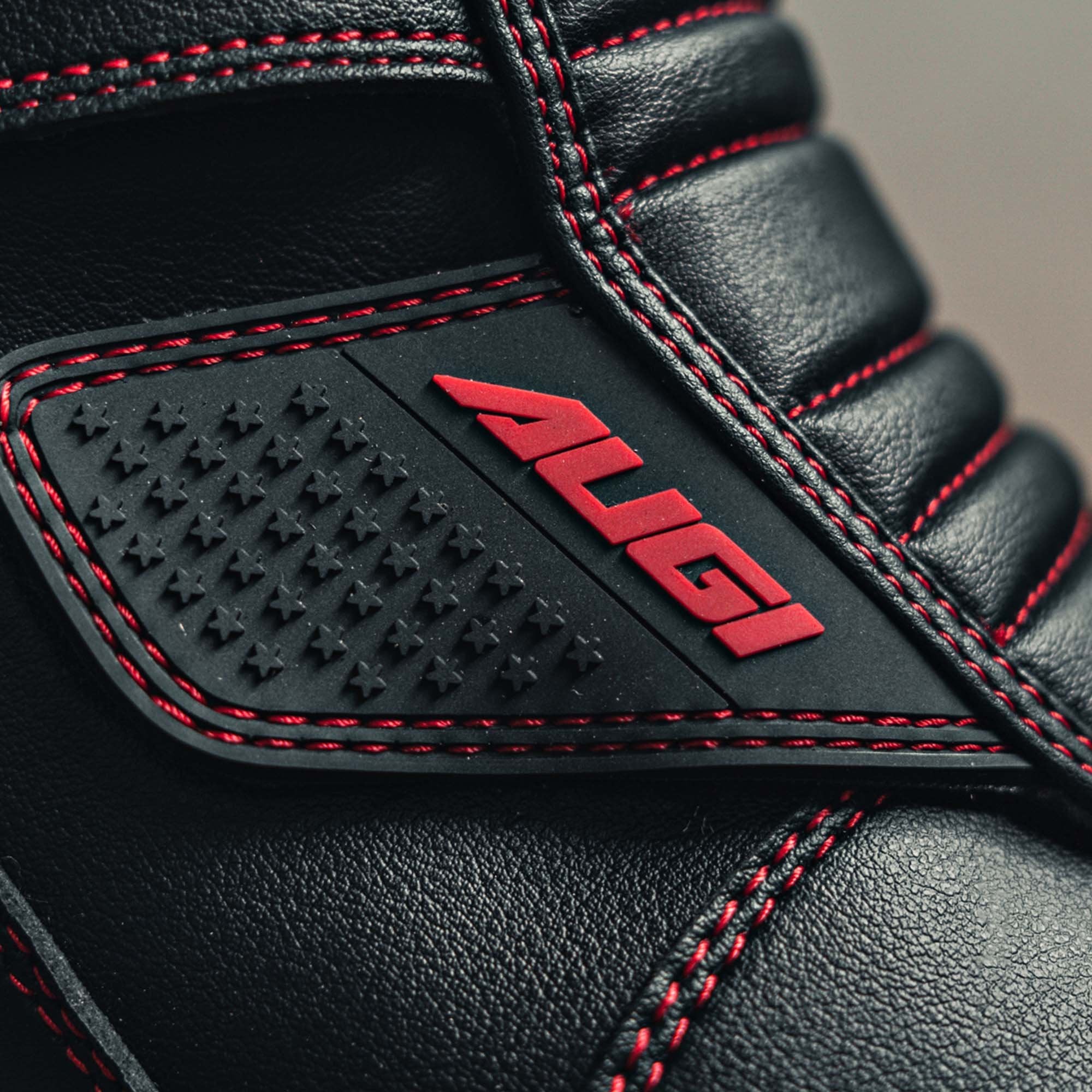 Augi Racing Boots AR-4 Black Red