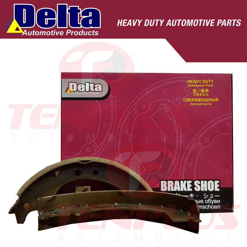 DELTA Brake Shoe Suzuki Multicab Oval Hole Front/Rear