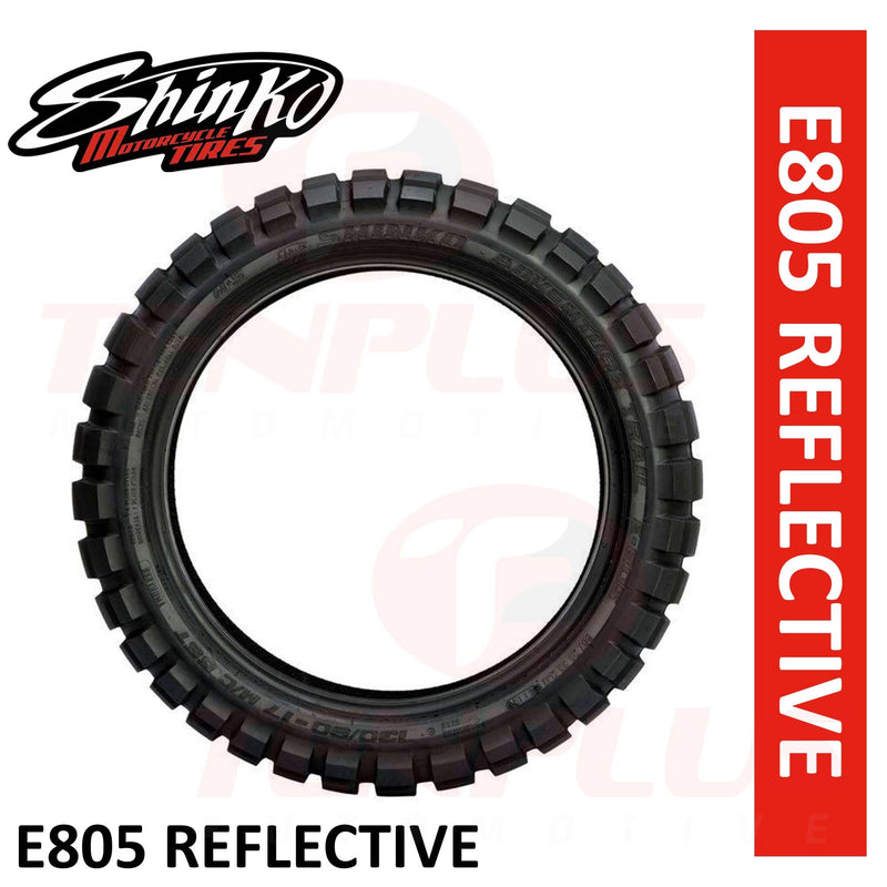 Shinko Motorcycle Tire E805 Reflective 90/90-21 F TL