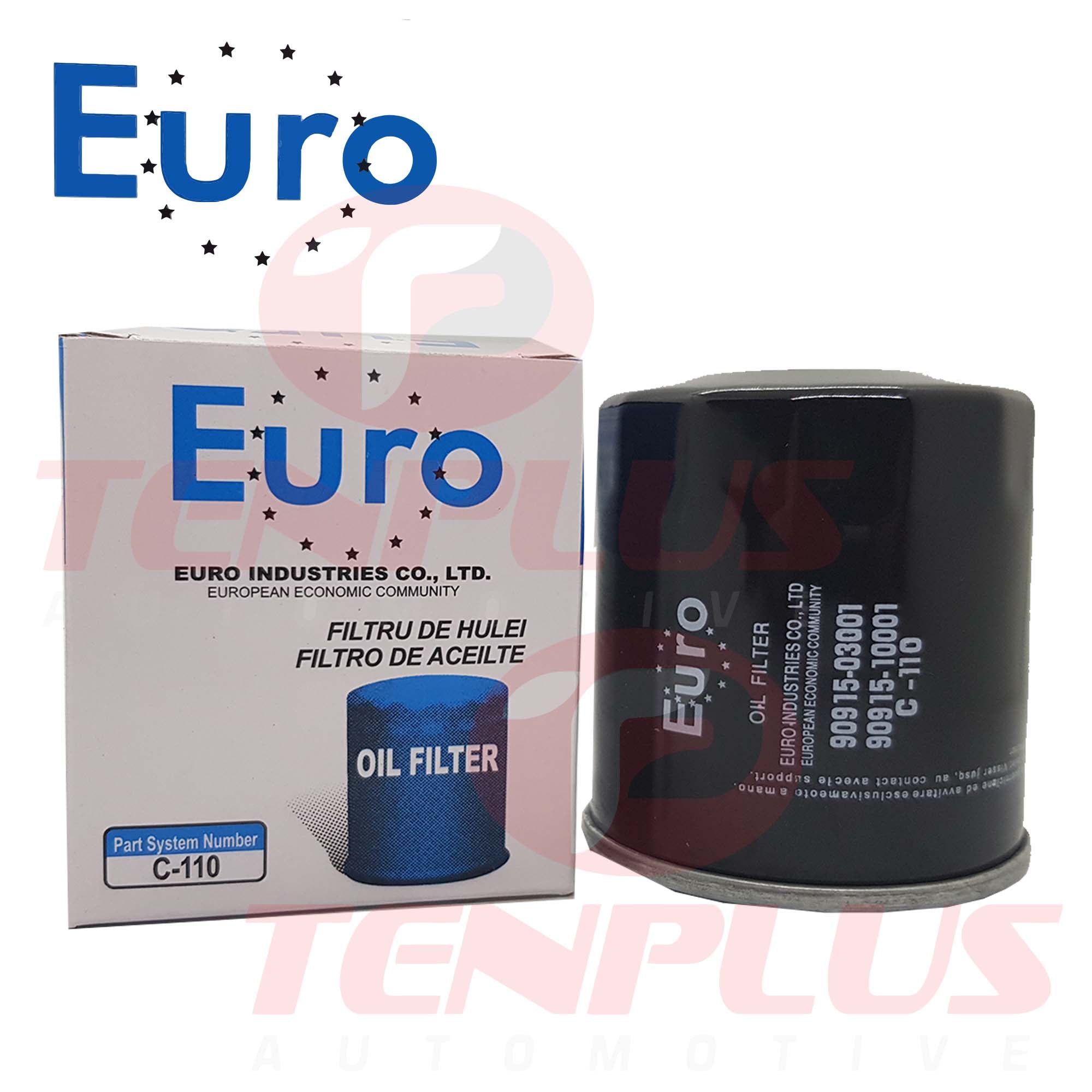 EURO Oil Filter Toyota Corolla 1.3/1.6 Avanza; Altis (C-110)