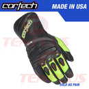 Cortech GX Air 4.0 Motorcycle Riding Gloves Neon Green