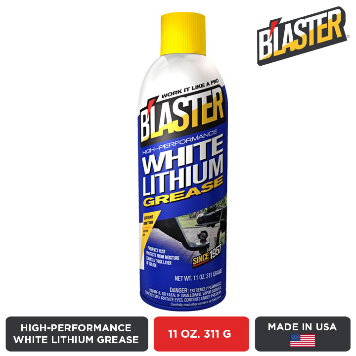 Blaster High-Performance White Lithium Grease 11 oz.