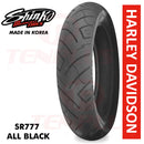 Shinko Motorcycle Tires SR777 ALL BLACK 130/60B19 Front TL