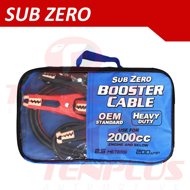 Sub Zero Jump Starter Battery Booster Cable 2000CC