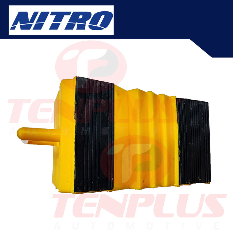 Nitro Plastic Wheel Chock (80mm)