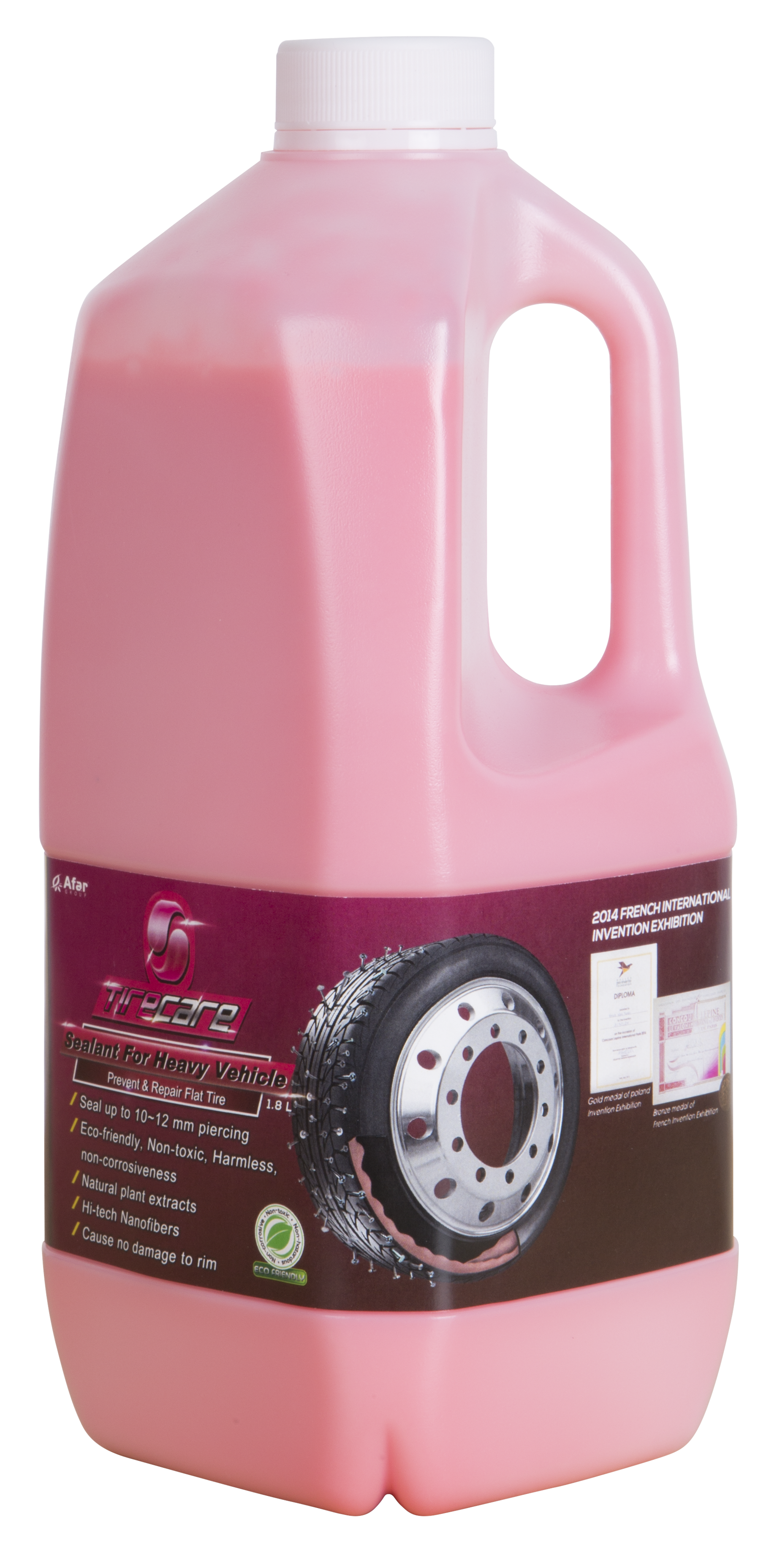 TireCare Permanent Sealant 1.8L for Cars, SUVs and Trucks