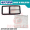 Nitro Air and Cabin Filter Toyota Wigo 2014-2018