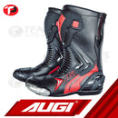 AUGI Racing Boots AR-3 Black, Red